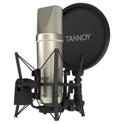 Microfone Profissional Tannoy Condensador TM1 P/ Estúdio - AC1545