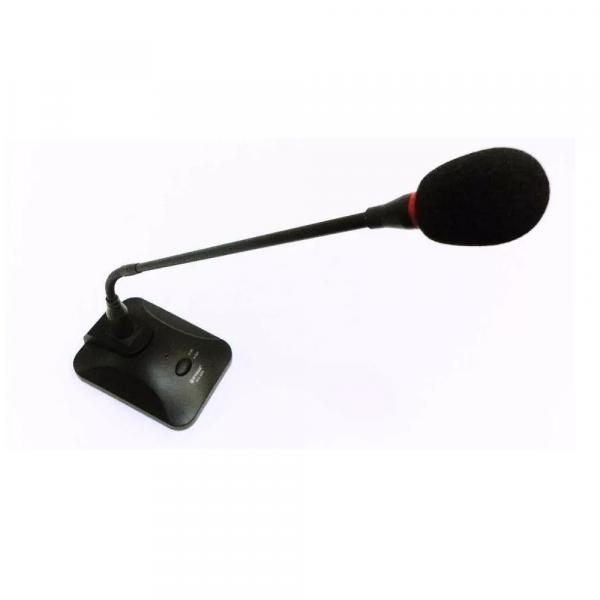 Microfone Profissional Unidirecional C/ Fio Preto Wg-800 - Zgp