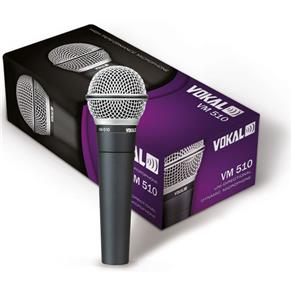 Microfone Profissional Vokal VM510 C/ Cabo e Bolsa