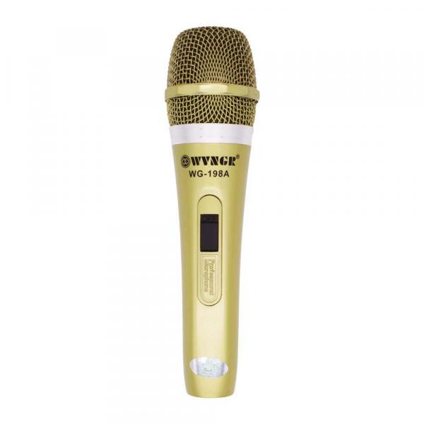 Microfone Profissional Wg-198a Wvngr - Hyper Mega