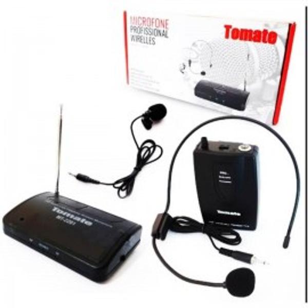 Microfone Profissional Wireless Mt-2201 - Tomate