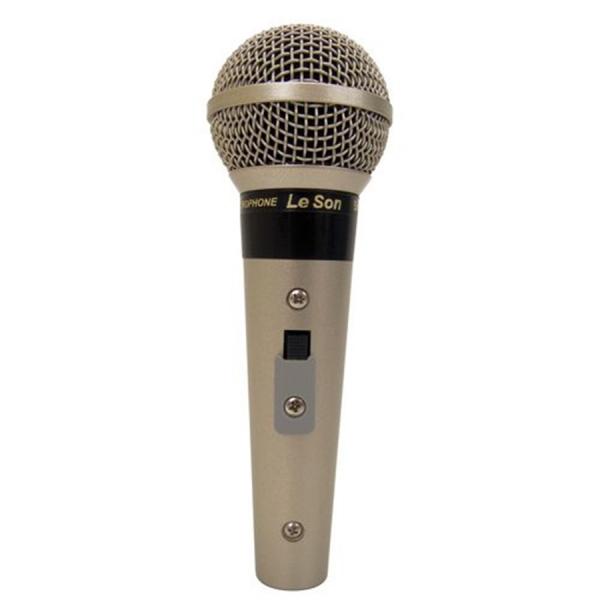 Microfone Profissional Xlr 3 Pinos Cardióide Sm58p4s Leson
