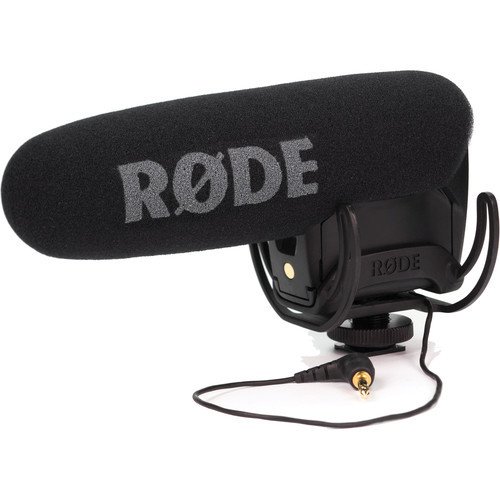 Microfone Rode Videomic Pro - Sistema Rycote Lyre