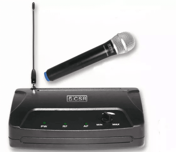 Microfone S/ Fio Csr-104H Vhf