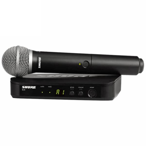 Microfone S/ Fio de Mão - BLX 24 BR / PG 58 Shure