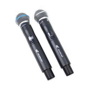 Microfone S/ Fio de Mão Duplo UHF UD-2200-UHF - TSI