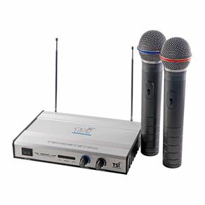 Microfone S/ Fio de Mão Duplo VHF MS-420-VHF - TSI