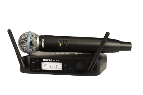 Microfone S/Fio de Mão - GLXD 24BR/BETA 58 Shure