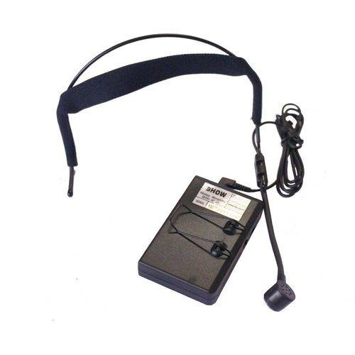 Microfone S/ Fio DUPLO Headset / Lapela / VHF - WR 202 R CSR