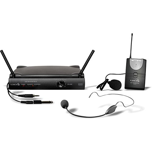 Microfone S/Fio Headset/Lapela/Instrumento/UHF UH 01 HLI - Lyco