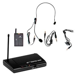 Microfone S/ Fio Headset / Lapela / Mini XLR / UHF - MS 115 CLI TSI