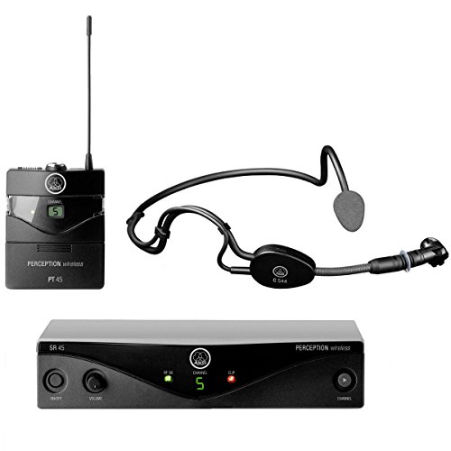 Microfone S/Fio Headset UHF - PWS SET 45 AKG