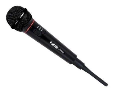 Microfone S/ Fio Profissional Longo Alcance Dinâmico S/ruído - Tomate