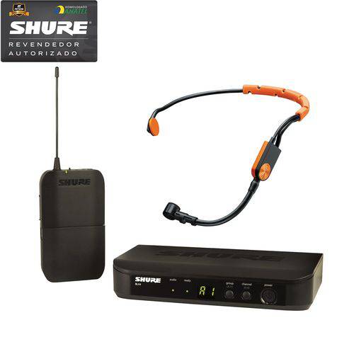 Microfone S/ Fio Shure Blx14br/sm31 Headset C/ Receptor