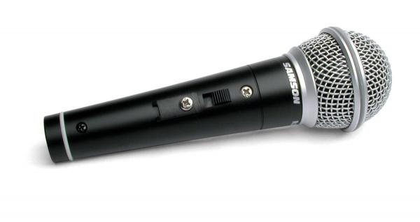 Microfone Samson Dinâmico R21S