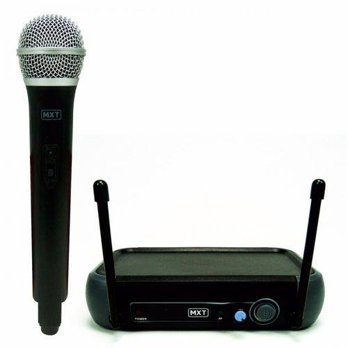 Microfone Sem Fio (1 Mão) MXT UHF-202