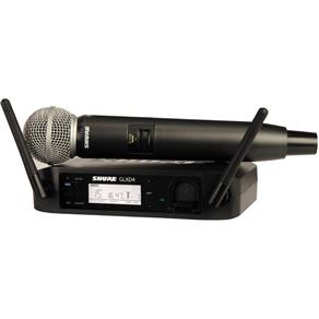 Microfone Sem Fio 2.4GHZ GLXD24BR/SM58 Shure