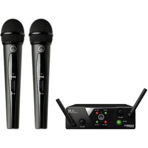 Microfone Sem Fio AKG Wireless Mini Dual WMS40