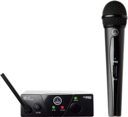 Microfone Sem Fio Akg Wms40 Mini Vocal Us25b Bluetooth