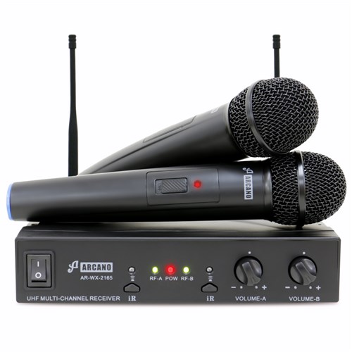 Microfone Sem Fio Arcano AR-WX-2165