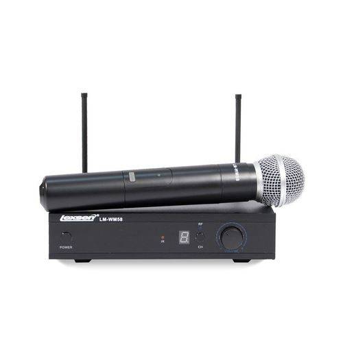 Microfone Sem Fio Bi-volt - Lm-wm58 - Lexsen