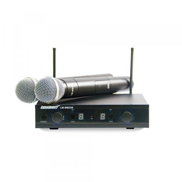 Microfone Sem Fio Bi-Volt - LM-WM258 - Lexsen