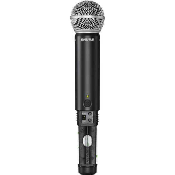 Microfone Sem Fio BLX2/SM58-J10 Bastão - SHURE