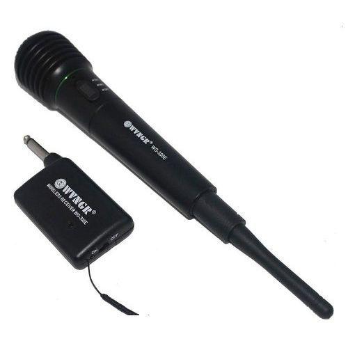 Microfone Sem Fio com Receptor Wireless Weisre Wm-308