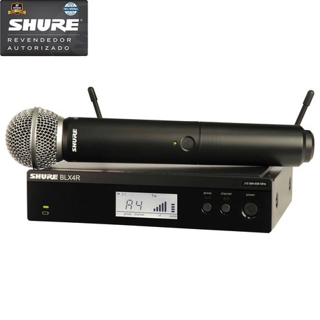 Microfone Sem Fio de Mão Blx-24Rbr/Sm58 M15 - Shure