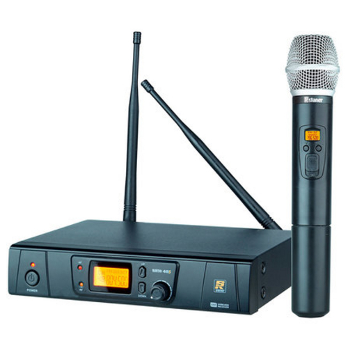 Microfone Sem Fio de Mão Digital Uhf 48 Canais Srw48s - Staner