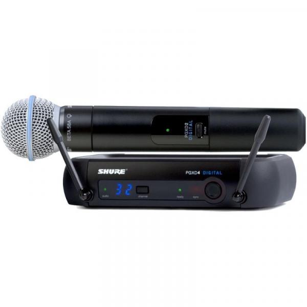Microfone Sem Fio de Mão Pgxd24-beta58 X8b 902-928mhz- Shure