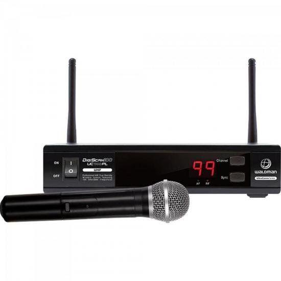 Microfone Sem Fio de Mão UHF UC1100PL WALDMAN - Marca