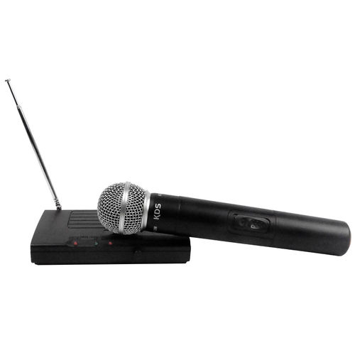 Microfone Sem Fio de Mão VHF Kadoshi KDSW-231M