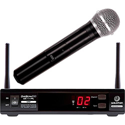 Microfone Sem Fio Digiscan 100 UC-1100PL Waldman