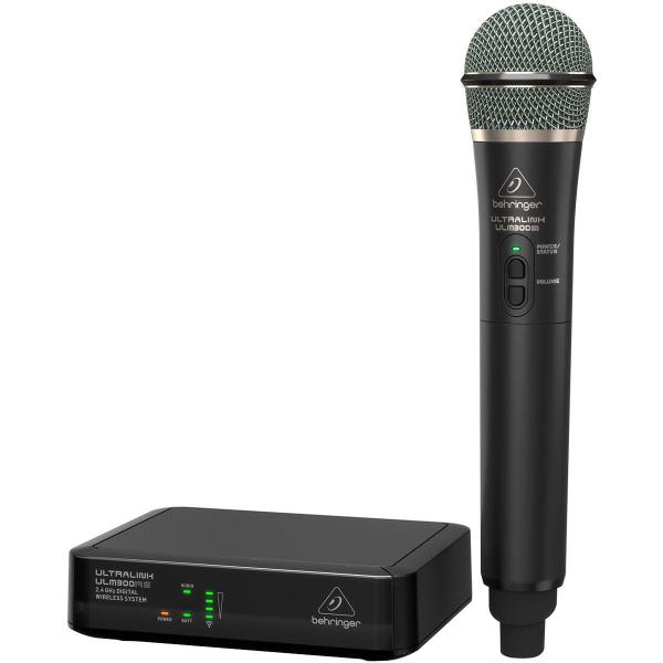 Microfone Sem Fio Digital Behringer ULM300MIC Bivolt 2.4Ghz