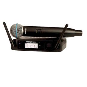Microfone Sem Fio Digital Shure GLXD24BR SM58 Z2