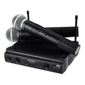 Microfone Sem Fio Duplo Profissional Pgx58 Completo Karaoke Igreja