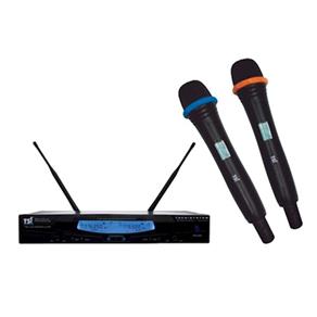Microfone Sem Fio Duplo UHF TSI UD 6000