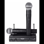 Microfone Sem Fio Duplo Weisre Pgx-58 Para Palestras Igreja Karaoke