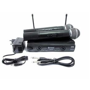 Microfone Sem Fio Duplo Wireless UHF SM58II - WYNGR