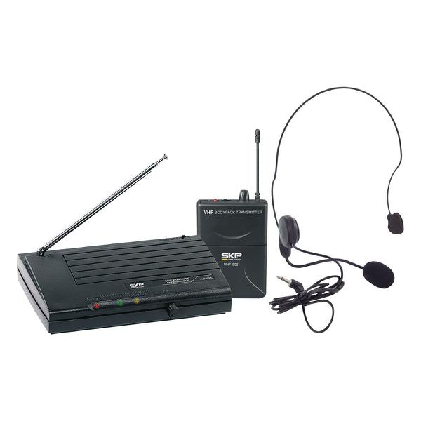 Microfone Sem Fio Headset VHF895 - eu Quero Eletro