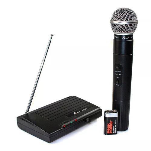 Microfone Sem Fio Kp-910 Profissional Knup