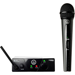 Microfone Sem Fio Mini Vocal Banda a WMS40-A - AKG
