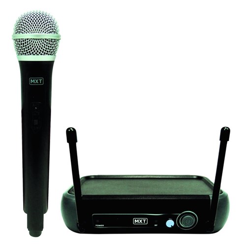 Microfone Sem Fio Mxt Uhf202/201 Frequencia 686.1Mhz