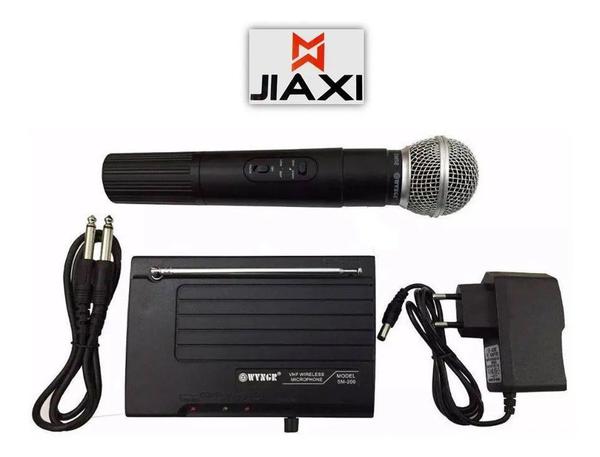 Microfone Sem Fio Profissional Jiaxi Sm-200