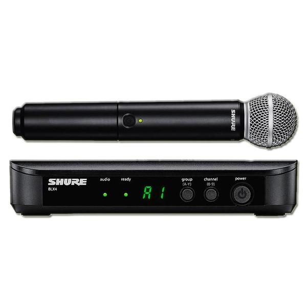 Microfone Sem Fio Shure BLX24BR/SM58