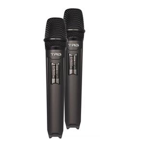 Microfone Sem Fio TagSound TMJ500 TMJ-500 UHF Duplo