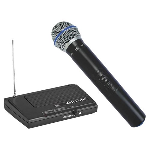 Microfone Sem Fio TSI-MS115-UHF TSI