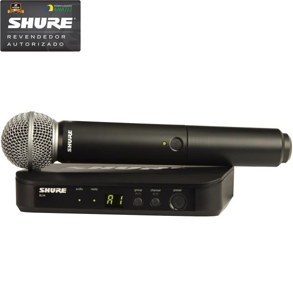 Microfone Sem Fio Uhf BLX-24BR/SM-58 - Shure