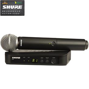 Microfone Sem Fio Uhf BLX-24BR / SM-58 - Shure